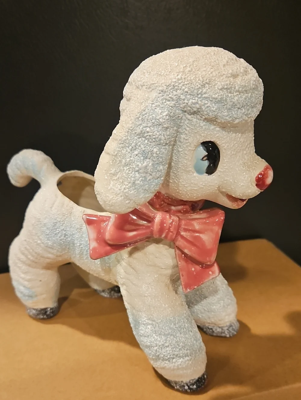 Vintage 1950's Ceramic Lamb Planter